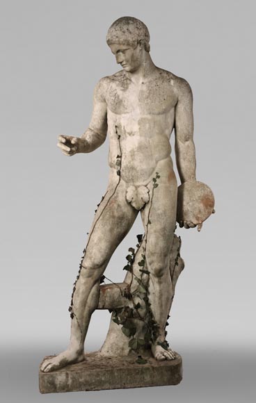 Discophore, Sculpture d'après l'antique de Naucydès -0