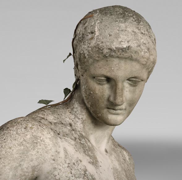 Discophore, Sculpture d'après l'antique de Naucydès -3