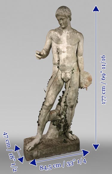 Discophore, Sculpture d'après l'antique de Naucydès -10