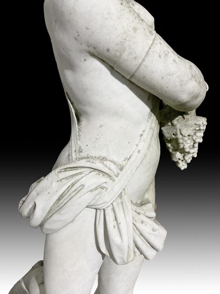 Femme Bacchanal d'après CLODION en marbre-7