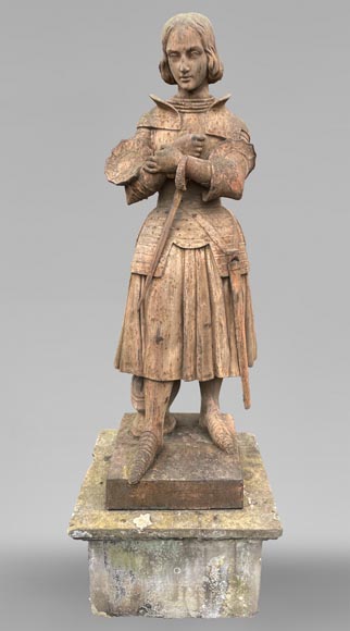 Marie d'ORLÉANS (d'après), Statue de Jeanne d'Arc en fonte, après 1837-0