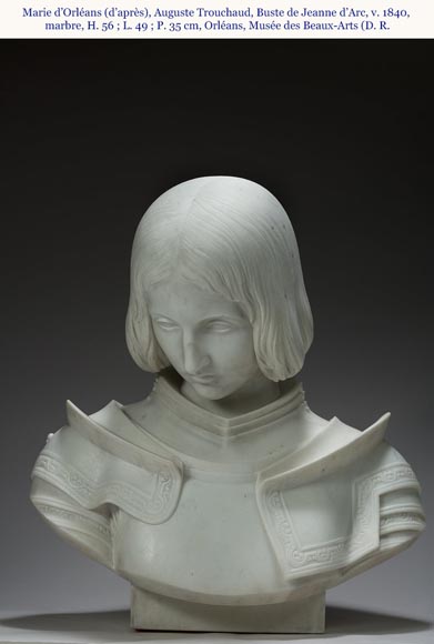 Marie d'ORLÉANS (d'après), Statue de Jeanne d'Arc en fonte, après 1837-13