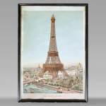 Louis TAUZIN, CHAMPENOIS et Cie, La Tour Eiffel, vers 1889