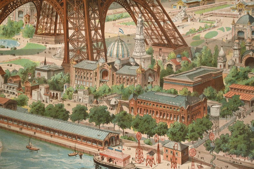 Louis TAUZIN, CHAMPENOIS et Cie, La Tour Eiffel, vers 1889-3