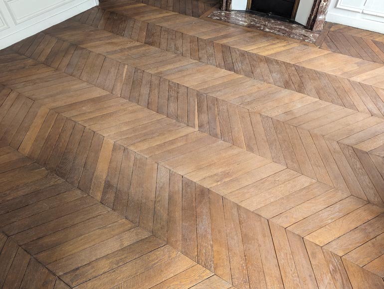 Lot de 18 m² de parquet Point de Hongrie-2