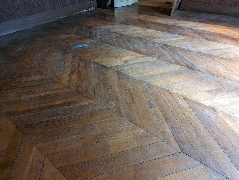 Lot de 18 m² de parquet Point de Hongrie-3