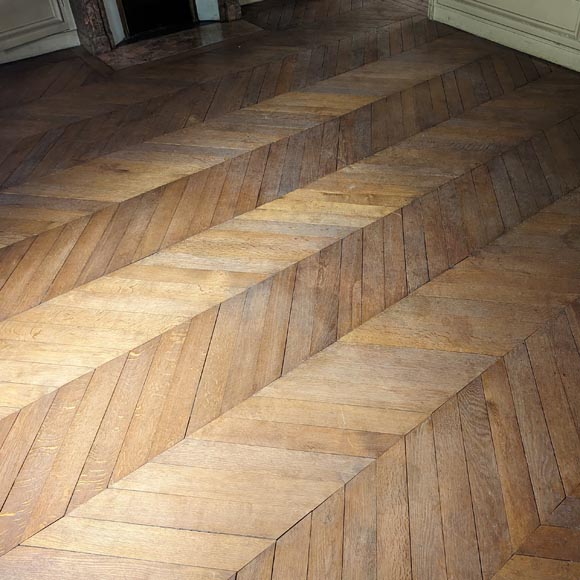 Lot de 14 m² de parquet Point de Hongrie-0