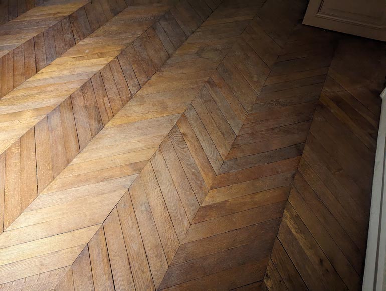 Lot de 14 m² de parquet Point de Hongrie-2