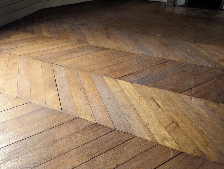 Lot de 14 m² de parquet Point de Hongrie-3