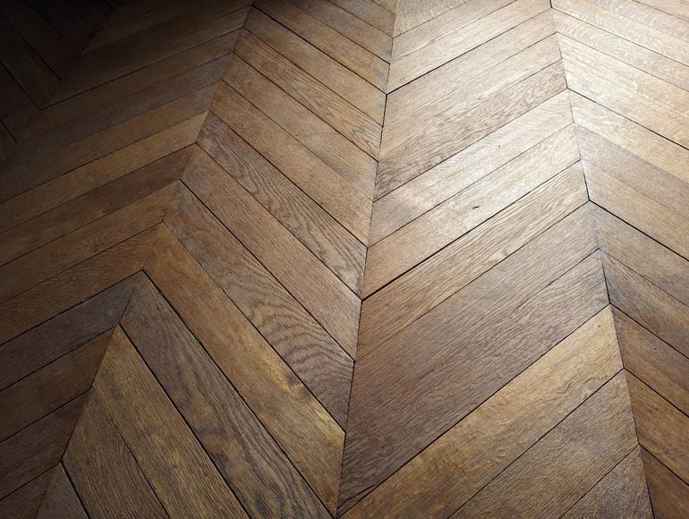 Lot de 14 m² de parquet Point de Hongrie-4