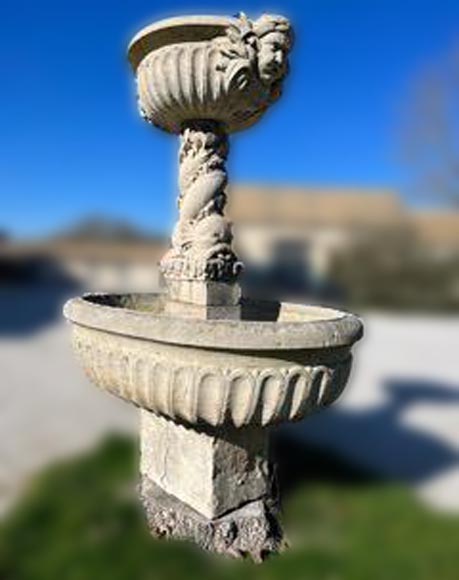 Fontaine aux dauphins, XIXe siècle-1