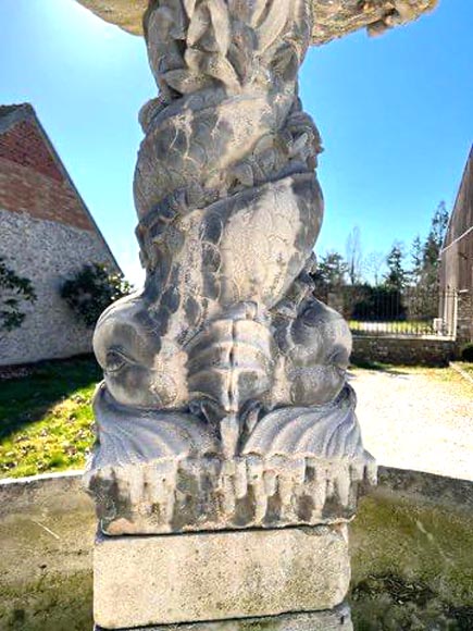 Fontaine aux dauphins, XIXe siècle-5