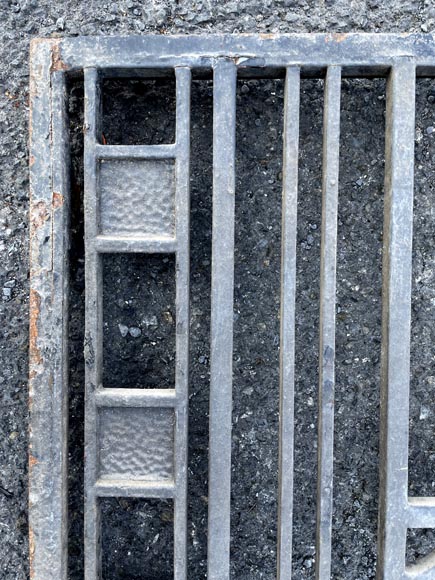 Portail en fonte à deux battants - Style Art Déco-7