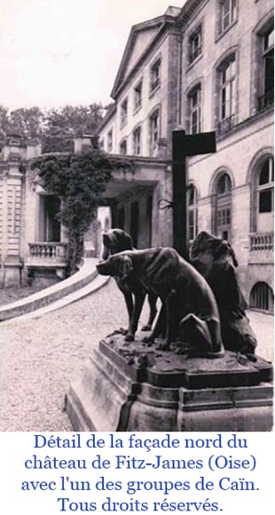 Auguste-Nicolas CAÏN, Deux importants groupes en bronze à patine vert foncé, 1893-16