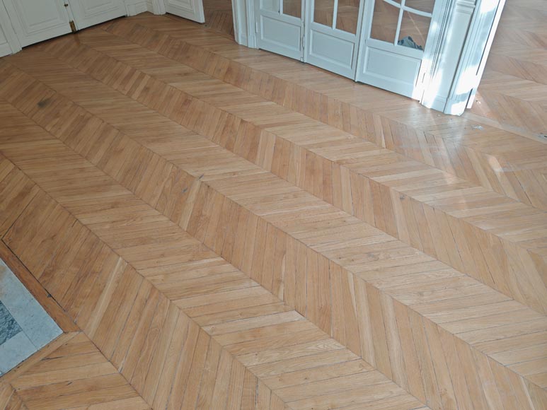 Lot de 23 m² de parquet point de Hongrie-1