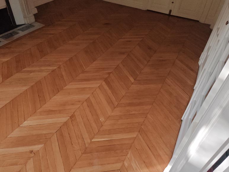 Lot de 23 m² de parquet point de Hongrie-3