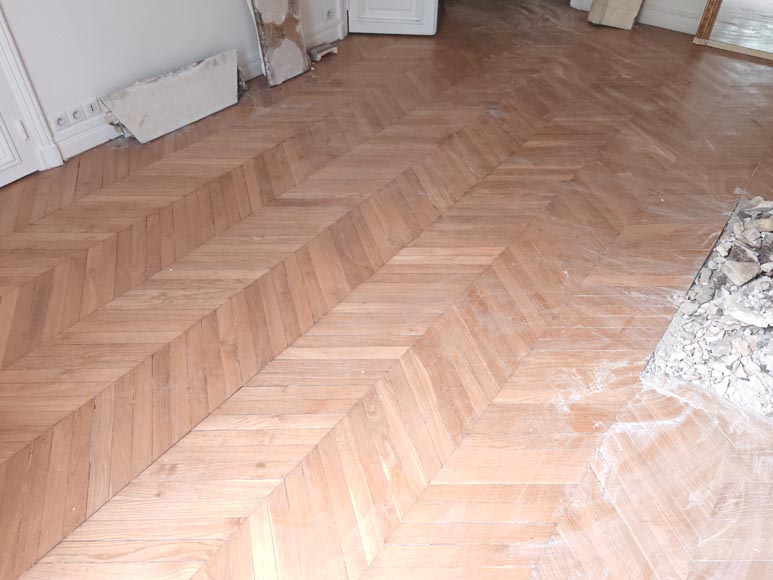 Lot de 23 m² de parquet point de Hongrie-7