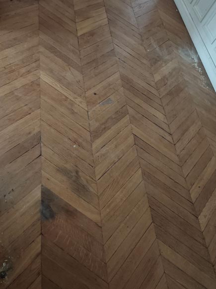 Lot de 12 m² de parquet point de Hongrie-2