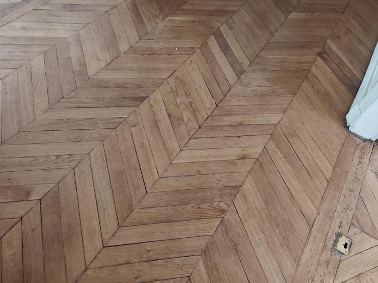 Lot de 12 m² de parquet point de Hongrie-3