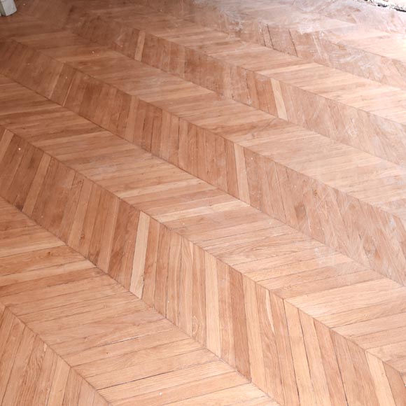 Lot de 21 m² de parquet point de Hongrie-0