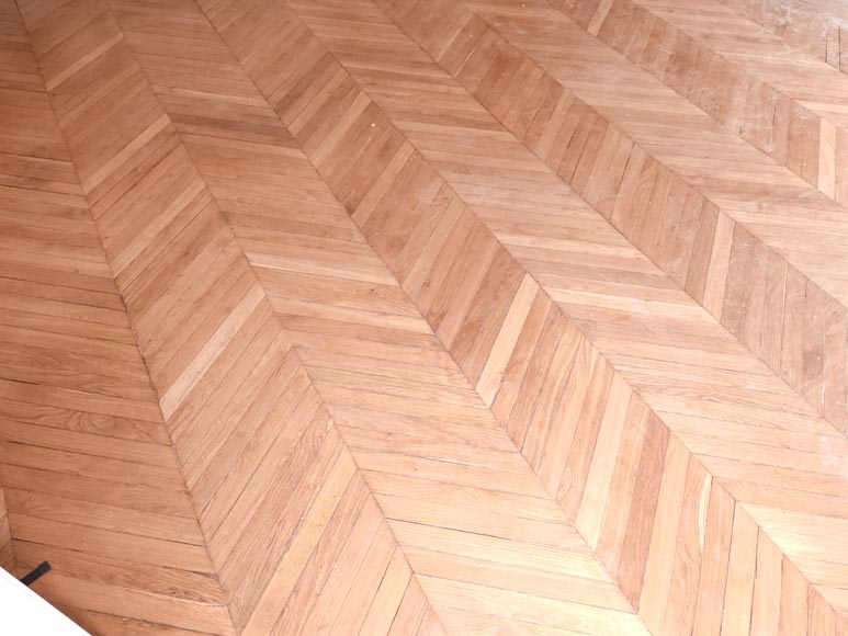 Lot de 21 m² de parquet point de Hongrie-1