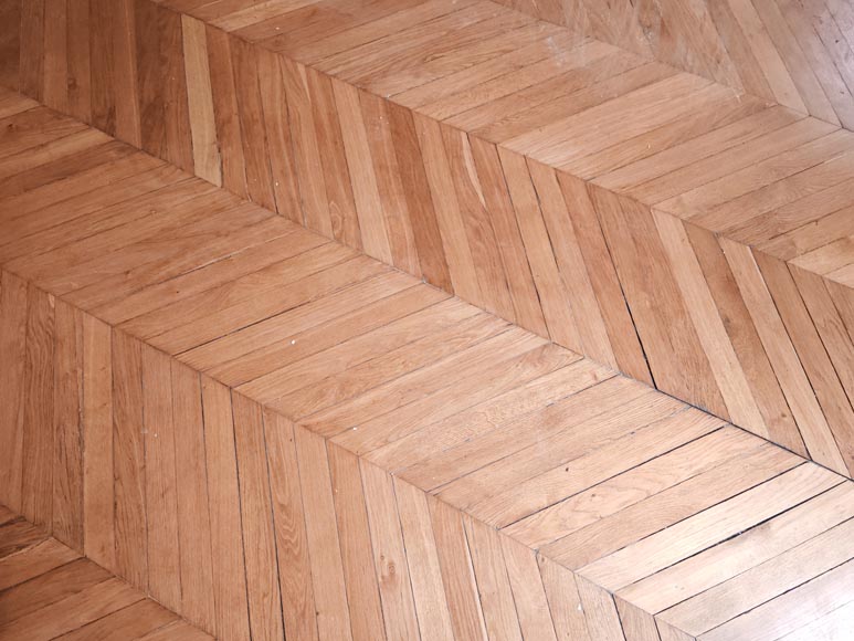 Lot de 21 m² de parquet point de Hongrie-2