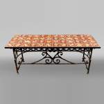 Table en fonte de style néogothique, XIXe siècle