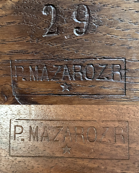 Jean-Paul MAZAROZ (1823-1900), lit à baldaquin néo-Renaissance en noyer sculpté Jean-Paul MAZAROZ (1823-1900), lit à baldaquin néo-Renaissance en noyer sculpté-14