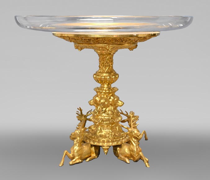 THOMIRE & Cie, Surtout de table sur le thème de la chasse, avant 1853-1