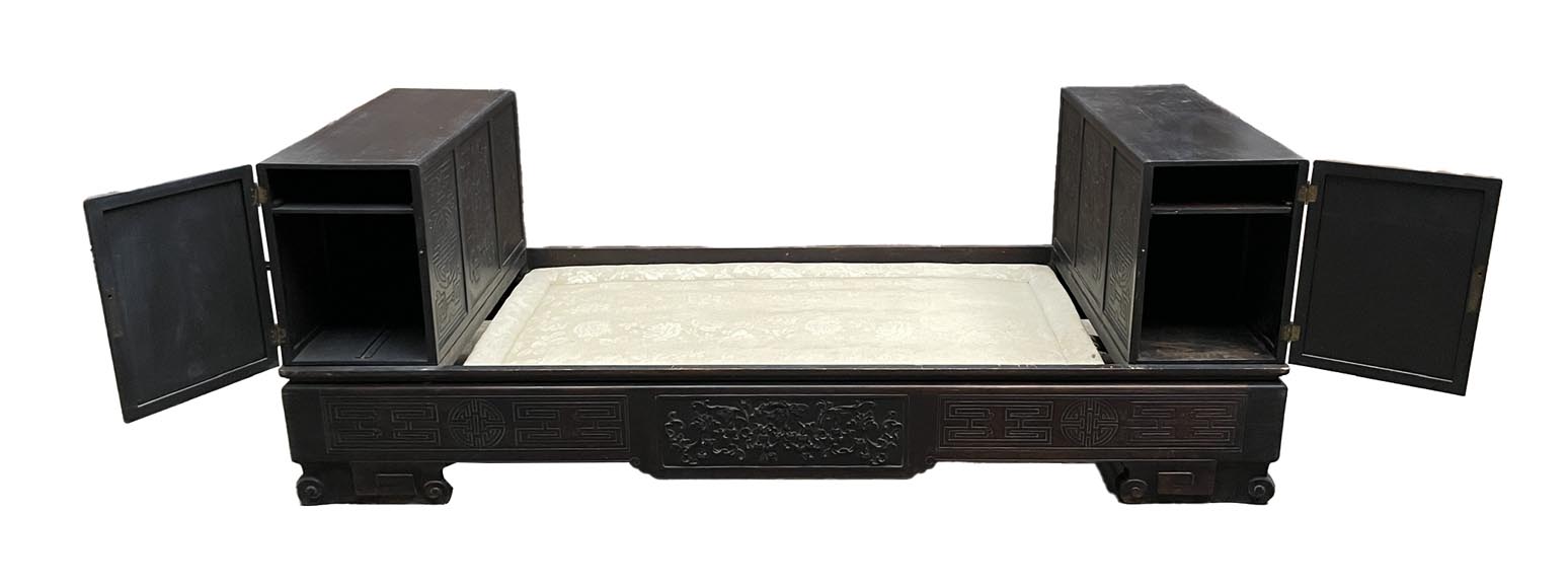 Banc-lit japonisant – Maison des Bambous-2