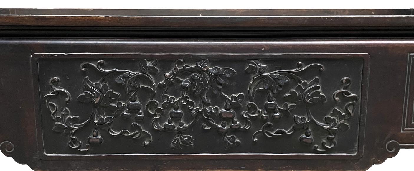 Banc-lit japonisant – Maison des Bambous-6