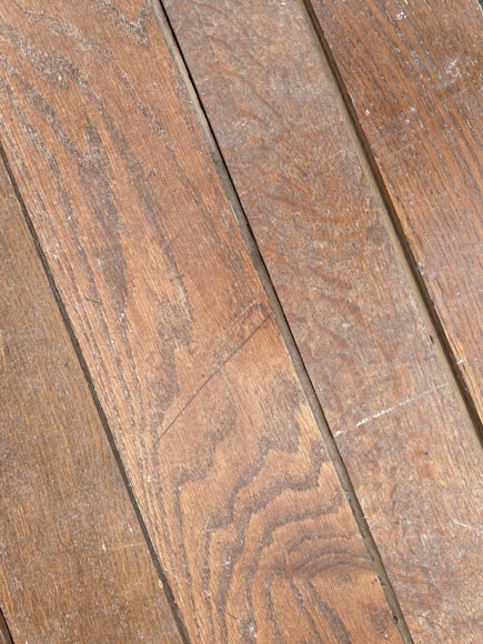 Ensemble de 39 m² de parquet linéaire en chêne, lames larges-4