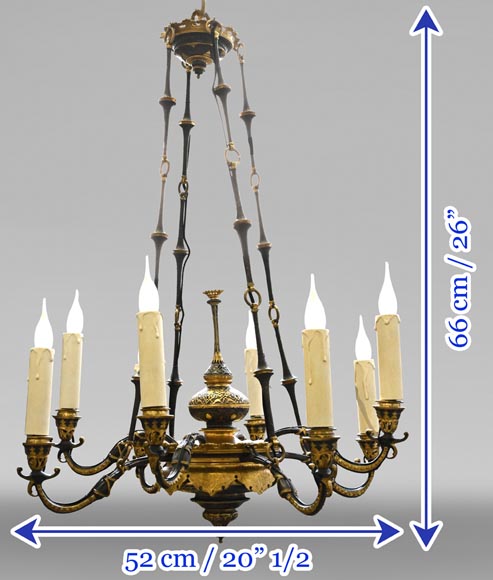GEOFFROY-DECHAUME, Lustre “Persan”-9