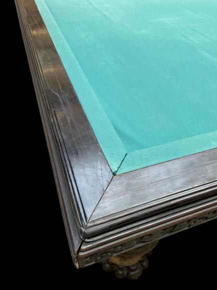 F. GERDERÈS – Billard japonisant en bois doré et sculpté F. GERDERÈS – Billard japonisant en bois doré et sculpté-10