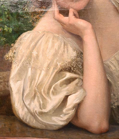 Portrait d'une jeune femme de Léopold Franz KOWALSKI-3