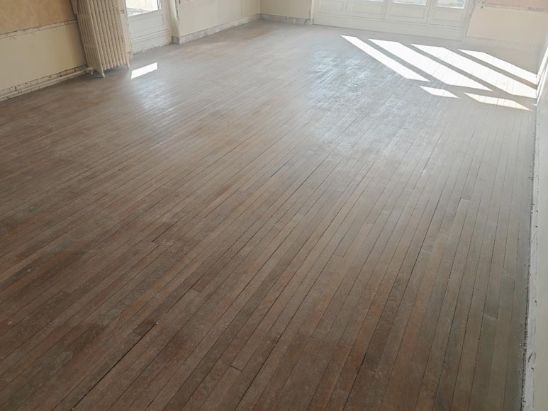 Lot 22m² de parquet linéaire en chêne-1