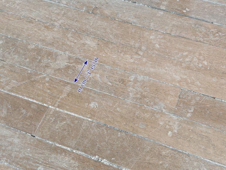 Lot de 25m² de parquet linéaire en chêne en 10cm-5