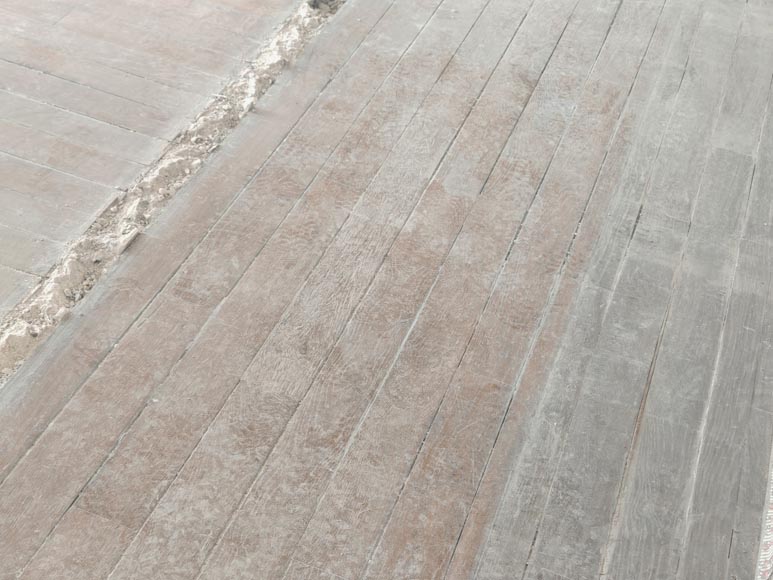 Lot de 25m² de parquet linéaire en chêne en 10cm-6