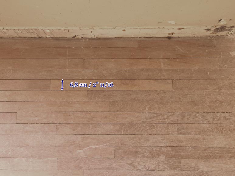 Lot 14m² de parquet linéaire en 6,8-5