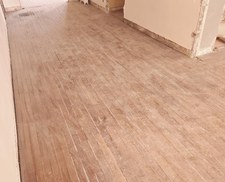 Lot de 11m² de parquet linéaire en chêne en 7,5cm-0