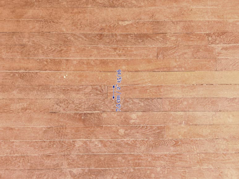 Lot de 11m² de parquet linéaire en chêne en 7,5cm-4