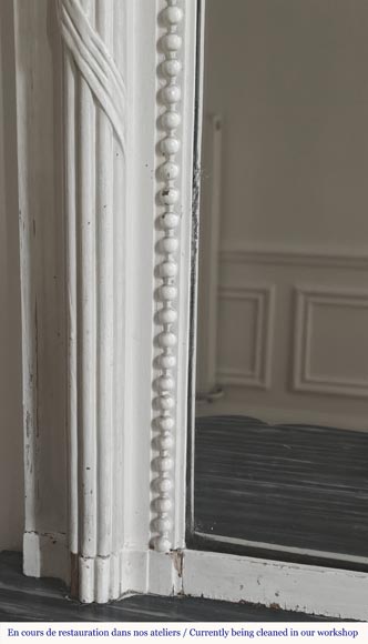 Trumeau de style Régence, richement décoré-5