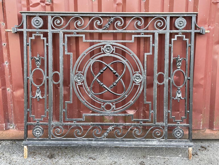 Balcon en fer forgé de style Régence, début du XXᵉ siècle-1