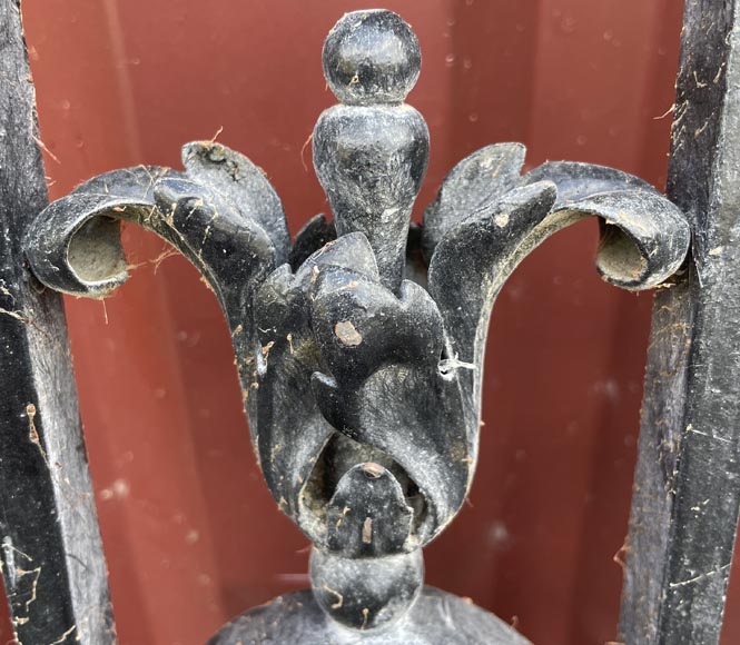 Balcon en fer forgé de style Régence, début du XXᵉ siècle-4