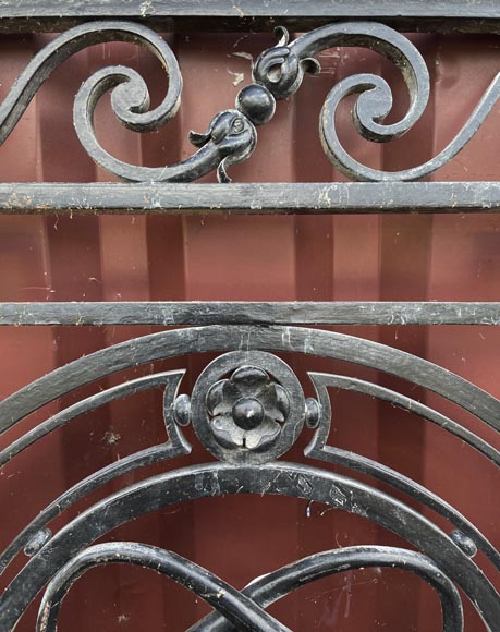Balcon en fer forgé de style Régence, début du XXᵉ siècle-7