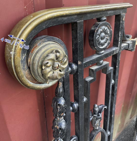 Balcon en fer forgé de style Régence, début du XXᵉ siècle-8