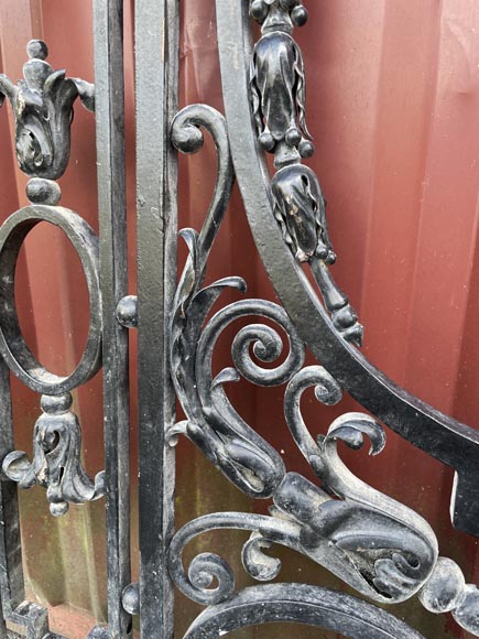 Balcon en fer forgé de style Régence, début du XXᵉ siècle-11