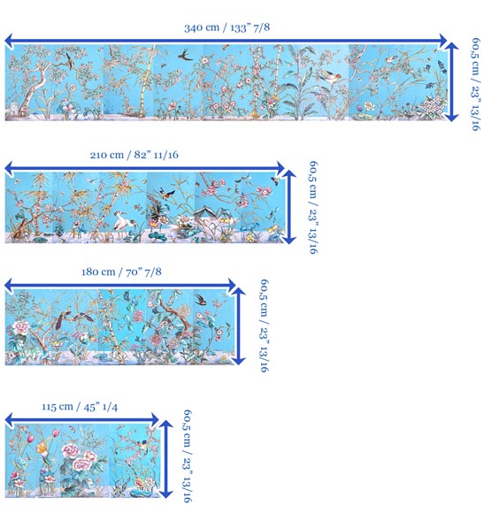 Eugène COLLINOT (1824-1882), 3 ensembles de plaques de faïence décorative japonisante Eugène COLLINOT (1824-1882), 3 ensembles de plaques de faïence décorative japonisante-15