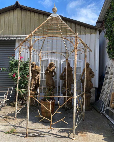 Gloriette en fer fondu-1