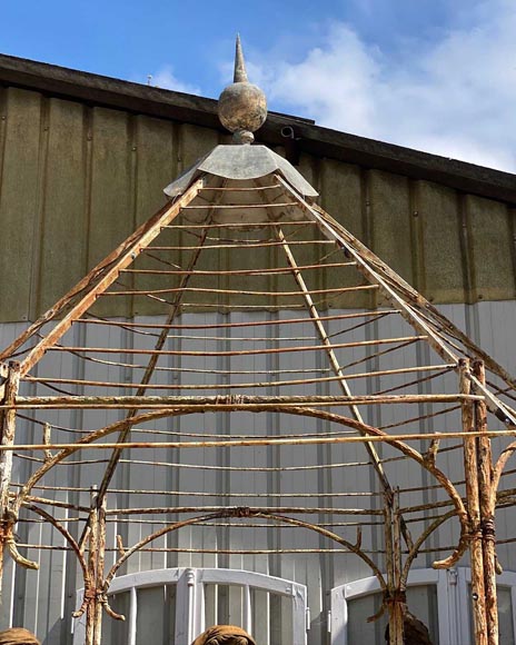 Gloriette en fer fondu-2